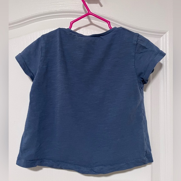 Zara Kids Navy Graphic Tee - Picture 2 of 5